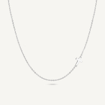 Custom cross necklace with name