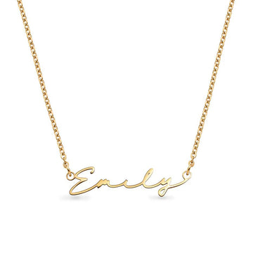 Custom Personalized Signature Name Necklace
