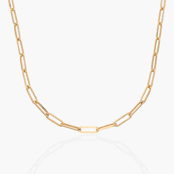 Classic Paperclip Chain Necklace